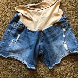 Maternity shorts